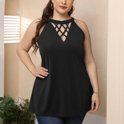 Plus Size Sleeveless Summer Top - Wnkrs