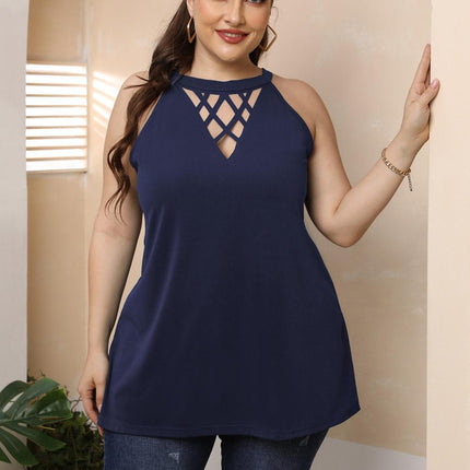 Plus Size Sleeveless Summer Top - Wnkrs