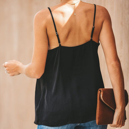 Simple Button Down Cami Top - Wnkrs