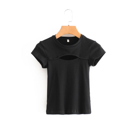 Women's T-Shirt Round Neck Short Sleeved T-Shirt - Wnkrs