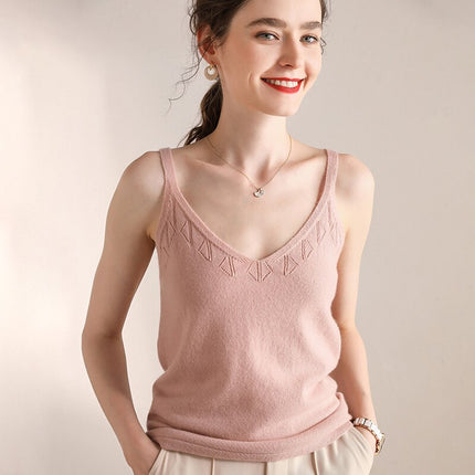 Women's Cashmere Camis Top - Wnkrs