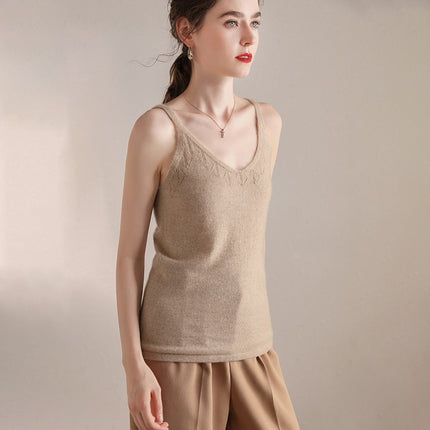 Women's Cashmere Camis Top - Wnkrs