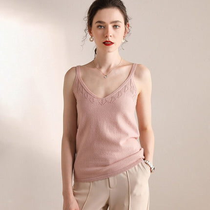 Women's Cashmere Camis Top - Wnkrs