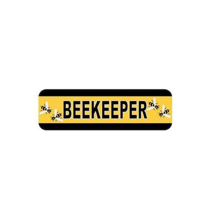 Beekeeper and Bees Car Sticker - wnkrs