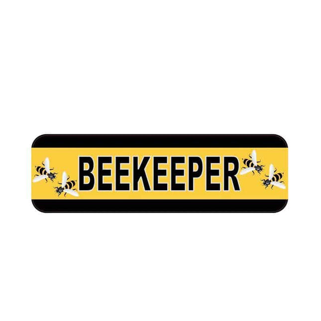 Beekeeper and Bees Car Sticker - wnkrs
