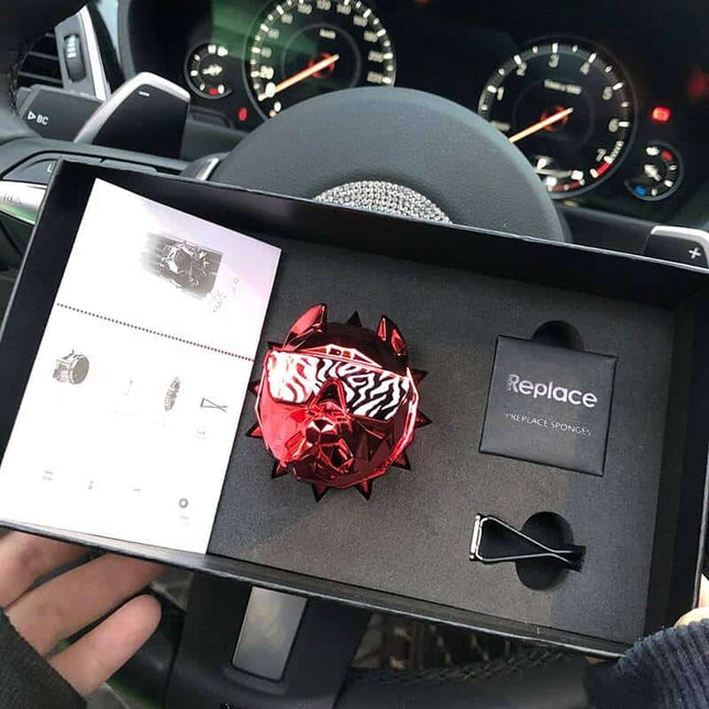 Creative Bulldog Car Air Freshener with Gift Box - wnkrs