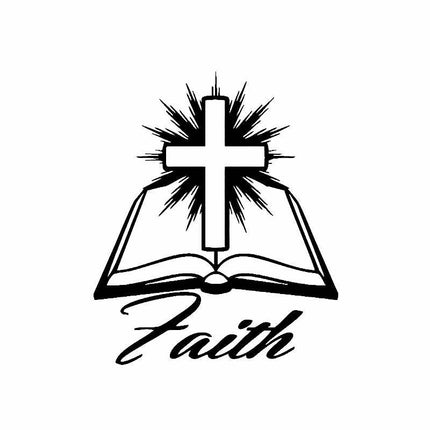 Faith Car Sticker - wnkrs