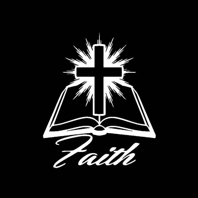Faith Car Sticker - wnkrs