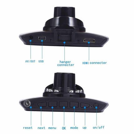 Full HD 140° Night Vision Dash Camera - wnkrs