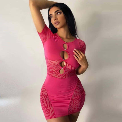 Hollow Out Black Dresses - Wnkrs