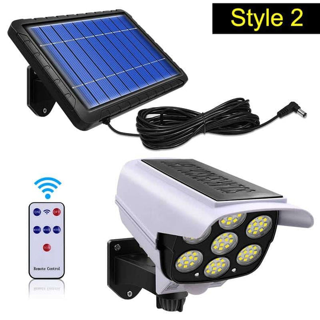 Solar Light Motion Sensor Security Camera - Wnkrs