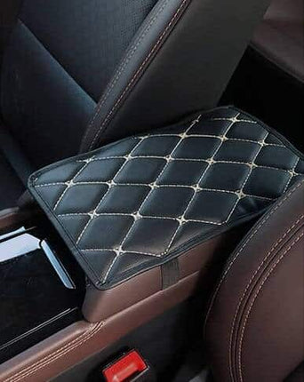 Leather Car Armrest Pad Cover - wnkrs