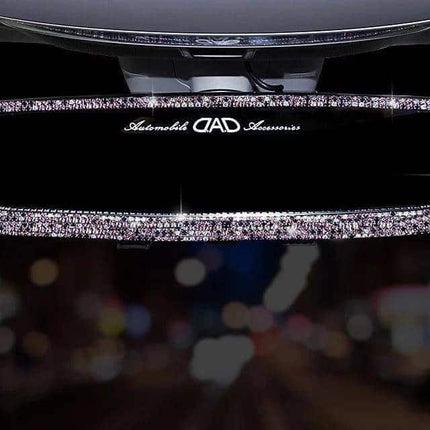 Rhinestone Car Rearview Mirror - wnkrs