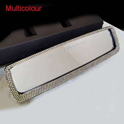 Rhinestone Car Rearview Mirror - wnkrs