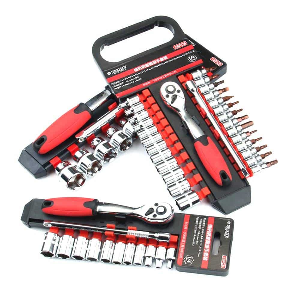 Socket Ratchet Wrench Kit