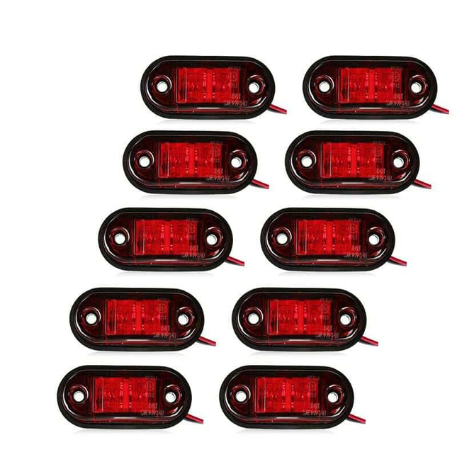Universal Oval Trailer Side Lights Set - wnkrs