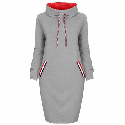 Women's Sport Style Striped Trim Dress - wnkrs