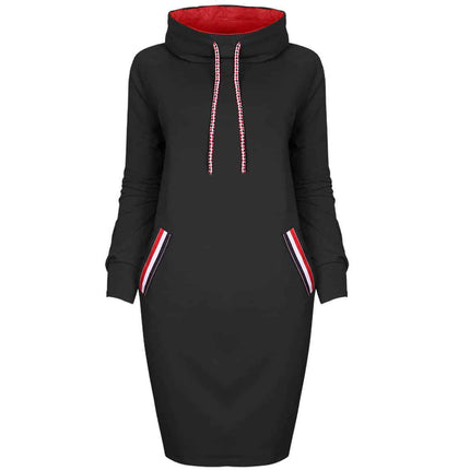 Women's Sport Style Striped Trim Dress - wnkrs