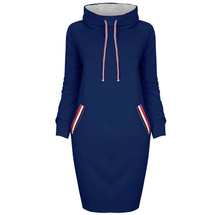 Women's Sport Style Striped Trim Dress - wnkrs